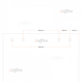 Papīra bloks SMLT Flipchart, 60 x 85 cm, 20 lapas, 80g/m2, balts/rūtiņu (P TR 20L)