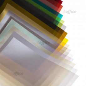 Caurspīdīgs dizaina papīrs CURIOUS Translucents A4 formāts 100g/m2, sudraba krāsa, 50 loksnes/pakā