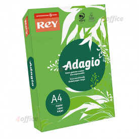 Krāsains papīrs REY ADAGIO 52, A4, 80 g/m2, 500 loksnes/iepak., zaļa krāsa (Deep Green) (Nr.52)