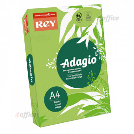 Krāsains papīrs REY ADAGIO 80g/m2, A4 500 loksnes/iepak., laima zaļa krāsa (Spring Green) (Nr.16)