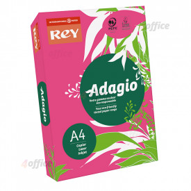 Krāsains papīrs REY ADAGIO 23, A4, 80 g/m2, 500 loksnes/iepak., fuksiju krāsa (Fuchsia) (Nr.23)