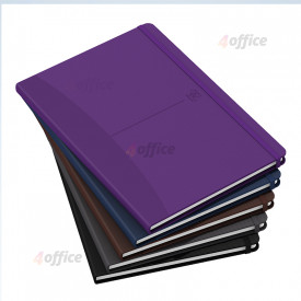 Klade OXFORD Office Signature, A5, 80 lapas, rūtiņu, tumšas krāsas