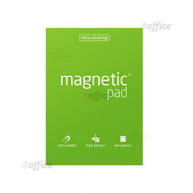 Bloknots magnētiskais TESLA AMAZING, A5 formāts, zaļā krāsā, 50 lapas