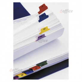 Sadalītājs dokumentiem Esselte A4, 1 10 kartona ar krāsainiem cipariem