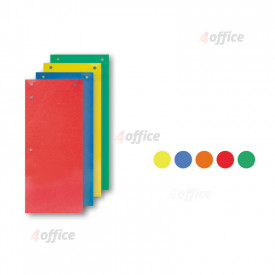 Sadalītājs dokumentiem SMLT, kartona, 100loksnes/iepakojumā, sarkans