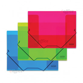 Mape ar gumiju Centrum, A4 formāts, asorti krāsa
