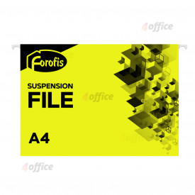 Fails iekarināmais A4 FOROFIS (dzeltens), 200g/m2