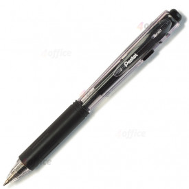 Lodīšu pildspalva PENTEL BK437 0.7mm, melna tinte