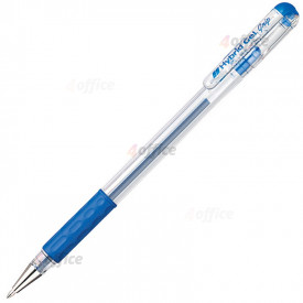 Gela pildspalva PENTEL HYBRID Gel Grip 116C 0.6mm zila