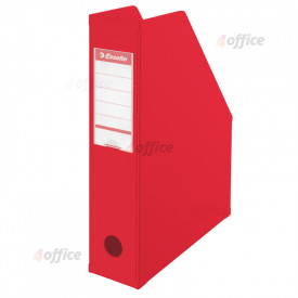 Dokumentu bokss ESSELTE VIVIDA vertikāla, PVC, 70mm, A4 formāts, sarkana