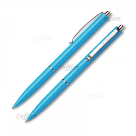 Lodīšu pildspalva SCHNEIDER K15 1.0mm, gaiši zils korpuss, zila tinte