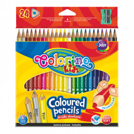 Krāsainie zīmuļi COLORINO 24 krāsas