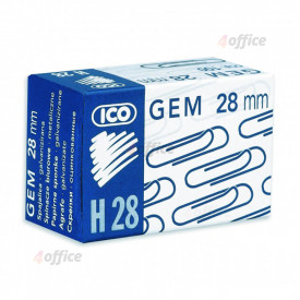 Saspraudes ICO 28 mm, 100 gab/kastītē