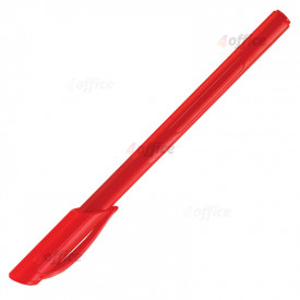 Lodīšu pildspalva CLARO TRION 1.0mm, sarkana, 1 gab/blisterī