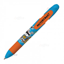 Lodīšu pildspalva INOXCROM SUPERHEROES CLUB by javirroyo 1.0mm asorti kopuss, zila tinte