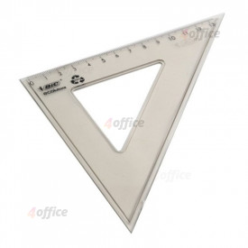 Lineāls trīsstūris BIC 45 , 21 cm