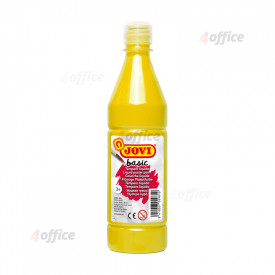 Guaša pudelē JOVI 500 ml dzeltenā krāsa
