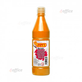 Guaša pudelē JOVI 500 ml oranža krāsa