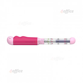 Tintes pildspalva SCHNEIDER BASE KID rozā krāsā korpuss, zila tinte (2018.g.)