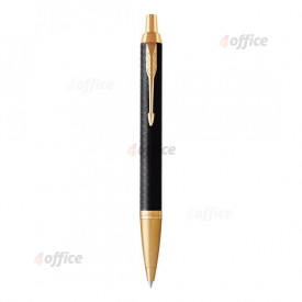 Lodīšu pildspalva PARKER IM Premium Black/Gold GT