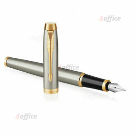 Tintes pildspalva Parker IM Brushed Metal GT Medium