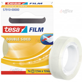 Pašlīmējoša abpusēja lente tesafilm®, caurspīdīga, 7,5m x 12mm