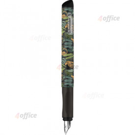 Pildspalva SCHNEIDER VOICE, 0,7mm, melns korpuss, zila tinte