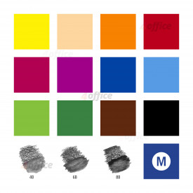 Zīmuļi ar akvareļu effektu STAEDTLER 146 10C, 12 krāsas