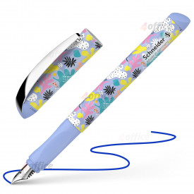 Tintes pildspalva SCHNEIDER Glam, pasteļzilas krāsas korpuss, zila