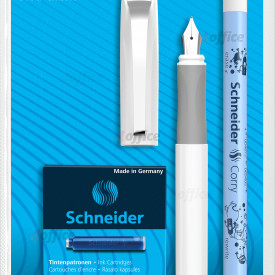 Tintes pildspalva ar maināmiem kārtridžiem Ceod classic, balta