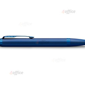 Automātiska tintes pildspalva PARKER IM Monochrome. Zils ietvars. Ar dāvanu kastīti