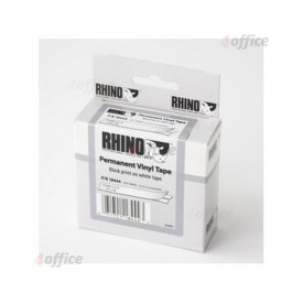 Marķēšanas lente DYMO Rhino, 12 mm x 5.5 m, vinila, balta