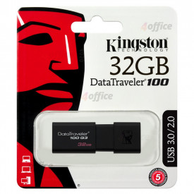 Atmiņa USB KINGSTON DataTraveler 100 G3 32GB, USB 3.0