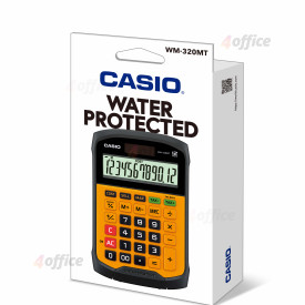 Galda kalkulators CASIO WM 320MT, 109 x 169 x 33 mm