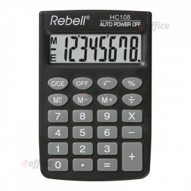 Kabatas kalkulators REBELL RE HC108 BX