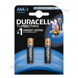 Baterija DURACELL Turbo AAA, LR03, 2 gab./iepak.