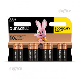 Baterija DURACELL AA Basic, LR06 8 gab./iepak.