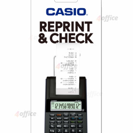Kalkulators ar printeri CASIO HR 8RCE BK S EC, 42 x 102 x 209 mm