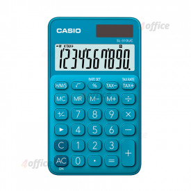 Kalkulators CASIO SL 310UC, 118 × 70 × 8.4 mm, zils