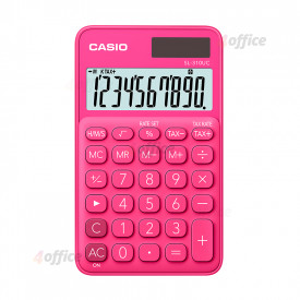 Kalkulators CASIO SL 310UC, 118 × 70 × 8.4 mm, fuksijas krāsa
