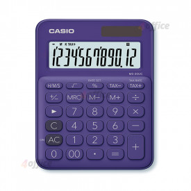 Kalkulators CASIO MS 20UC, 105 x 150 x 23 mm, violets
