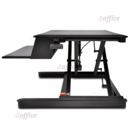 Darba galds KENSINGTON SmartFit stāvoša   sēdoša pozīcijā, melnā krāsā