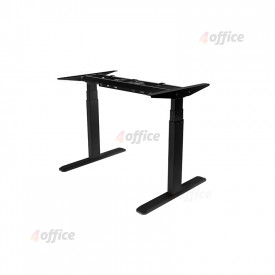 Biroja galda rāmis ERGOFOUNT BSSD 10 17/F23S, elektronisks, melnā krāsā