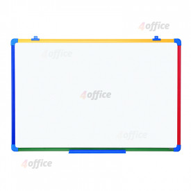 Magnētiskā tāfele BI OFFICE SCHOOLMATE 60x45, krāsains rāmis
