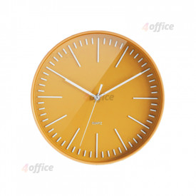 Sienas pulkstenis CEP Trendy, 30 cm, dzeltens