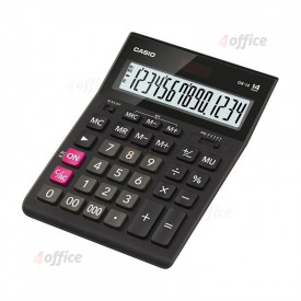 Galda kalkulators CASIO GR 14, 155x209x35 mm, melns