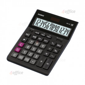 Galda kalkulators CASIO GR 14T, 155x209x35 mm, melns