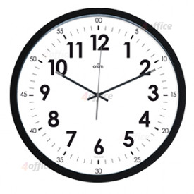 Sienas pulkstenis CEP ORIUM, 40 cm diametrs, melnā krāsā