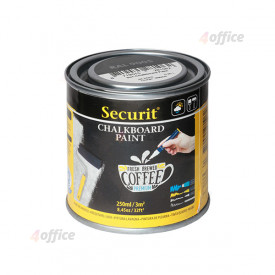 Krīta tāfeles krāsa SECURIT, 250 ml, melna