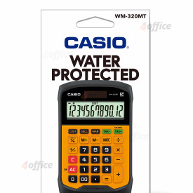 Galda kalkulators CASIO WM 320MT, 109 x 169 x 33 mm